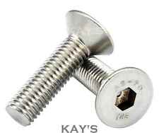 Countersunk screws stainless for sale  WAKEFIELD