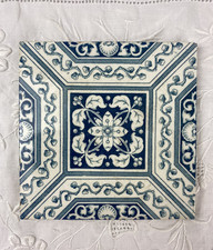 Geometric flower tile for sale  STOWMARKET