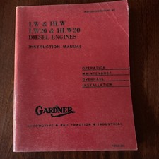 Gardner hlw lw20 for sale  FAVERSHAM