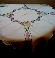 art deco tablecloth for sale  OLDHAM