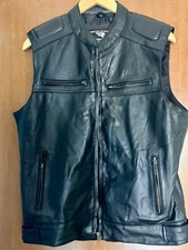Gilet pelle foderato usato  Sasso Marconi