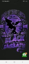 Black sabbath shirt. for sale  BURTON-ON-TRENT