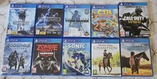 Lot jeux ps4 d'occasion  Clécy