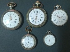 Lotto orologi taschino usato  Bergamo