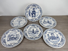 6assiettes collection faïence d'occasion  Montguyon