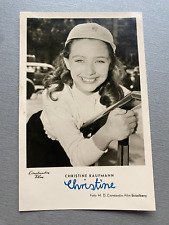 Christine kaufmann signed gebraucht kaufen  Berlin