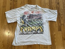 Usado, Camiseta Feminina Vintage Anos 80 Cramps Smell of Punk Rockabilly Misfits Social D comprar usado  Enviando para Brazil