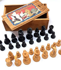 Vintage boxwood chess for sale  GRAVESEND