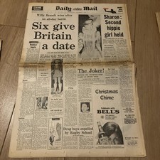 1969 newspaper charles for sale  LONDON