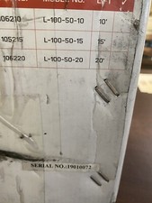 Talha elevatória de 10 pés nova em folha genuína Jet L100-50-10 1/2 tonelada comprar usado  Enviando para Brazil