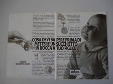 Usado, advertising Pubblicità 1981 CHICCO comprar usado  Enviando para Brazil