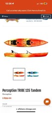 Tribe 13.5 recreation for sale  Carmichaels