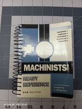 Machinists ready reference for sale  Knob Noster