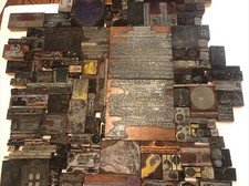 Letterpress printing block for sale  Royal Oak
