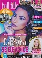 Usado, Revista Demi Lovato FULL FILLE GIRLY ADDICT Frédérique Dufort MARIEPIER MORIN comprar usado  Enviando para Brazil