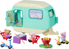Zestaw świnki Hasbro Peppa - przyczepa kempingowa Peppas, figurka dla dzieci od 3 lat na sprzedaż  PL