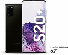Używany, Samsung Galaxy S20+ Plus 5G 512G SM-G986U Fabryczny odblokowany smartfon Czarny US na sprzedaż  Wysyłka do Poland