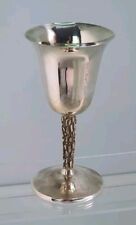 Silver plated goblet for sale  WAKEFIELD