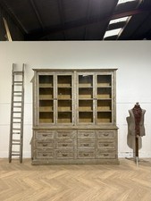Vintage glazed bookcase for sale  MAIDSTONE