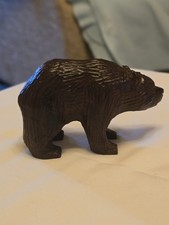 Wooden bear carving for sale  LIVERSEDGE