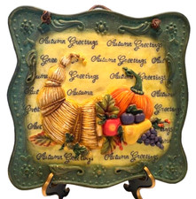 Autumn greetings cornucopia for sale  Gloucester