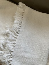 white bed throw for sale  ONGAR