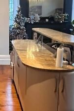Marble breakfast bar for sale  STAINES-UPON-THAMES
