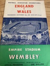 England wales 1954 for sale  PETERBOROUGH