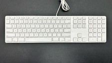 Teclado Apple IMAC genuíno com fio A1243 USB em bom estado comprar usado  Enviando para Brazil