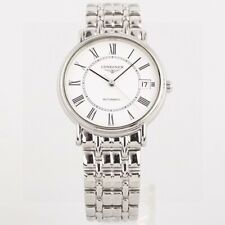 Longines Prensence L4.821.4 relógio masculino automático 34,5 mm mostrador de tira conjunto completo comprar usado  Enviando para Brazil