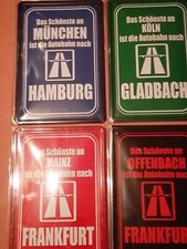 Autobahn blechschilder gebraucht kaufen  Haag