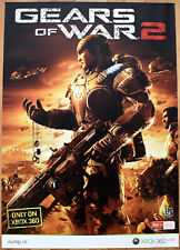 Pôster promocional Gears Of War 2 RARO XBOX 360 59cm x 84cm #1, usado comprar usado  Enviando para Brazil
