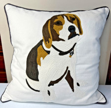Travesseiro de arado e lareira bordado para cachorro Beagle fofo difícil de encontrar! comprar usado  Enviando para Brazil