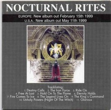 Nocturnal Rites - The Sacred Talisman (CD) (Near Mint (NM or M-)) - 3793596899 comprar usado Nocturnal Rites - The Sacred Talisman (CD) (Near Mint (NM or M-)) - 3793596899 comprar usado  Enviando para Brazil
