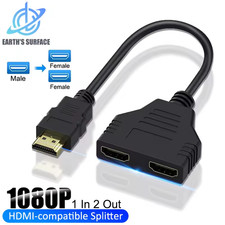 Hdmi splitter adapter for sale  NORWICH