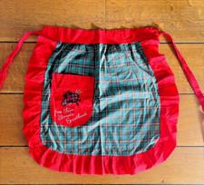 Vintage christmas apron for sale  Sacramento