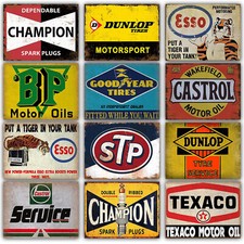 Metal garage signs for sale  GLASGOW
