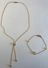 Chaine bracelet dorés d'occasion  Voisins-le-Bretonneux