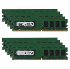 Usado, Kingston 10pcs 2GB Lote PC2-6400U kits de desktop DDR2 800MHz De Memória Ram Dimm 240pin comprar usado  Enviando para Brazil