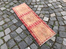 Tapete de banho turco vintage pequeno feito à mão tapete de lã boêmio tapete tradicional comprar usado  Enviando para Brazil