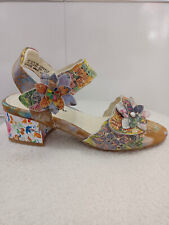 Sandale pieds cuir d'occasion  Biscarrosse