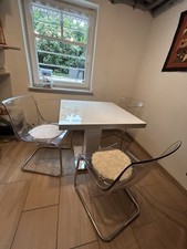 Tisch weiß hochglanz gebraucht kaufen  Wiehl
