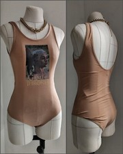Body cotone beige usato  Vasto