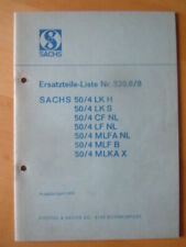 Sachs ersatzteilliste 1973 gebraucht kaufen  Wiesloch