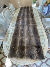 Thick fur throw for sale  WOKING