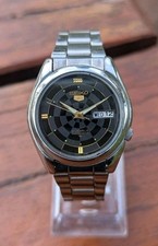 1990 Seiko 5 relógio automático 21 joias com mostrador matricial raro original para ele  comprar usado  Enviando para Brazil