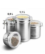 Kaffeedose elegant edelstahl gebraucht kaufen  Aschheim