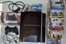 Console gordo Sony PlayStation 3 PS3 + controles + pacote com 11 jogos comprar usado  Enviando para Brazil