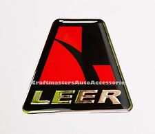 Leer domed emblems for sale  Dayton