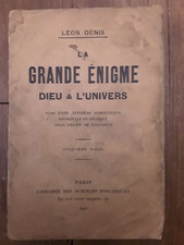 Grande enigme dieu d'occasion  Roanne
